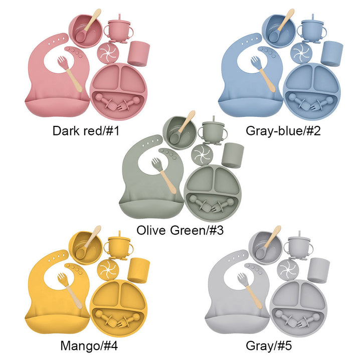 Silicone Baby Feeding Tableware Set | Karnz