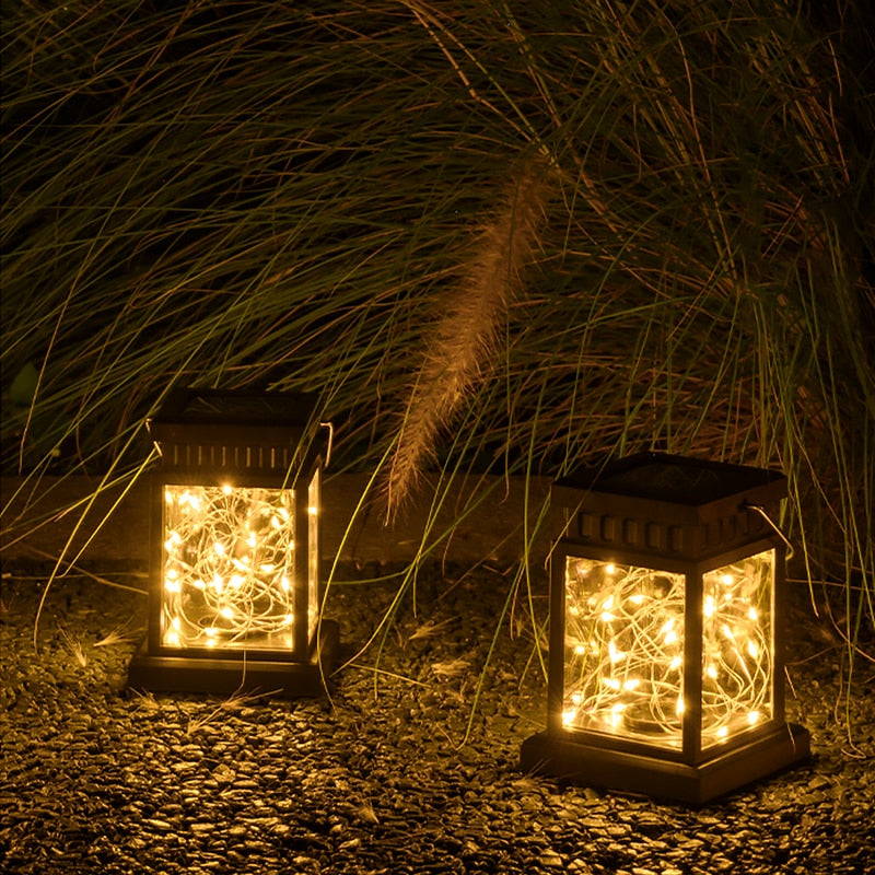 Fajtel - Solar Laterne LED Wasserdicht Außen Garten Licht | Karnz