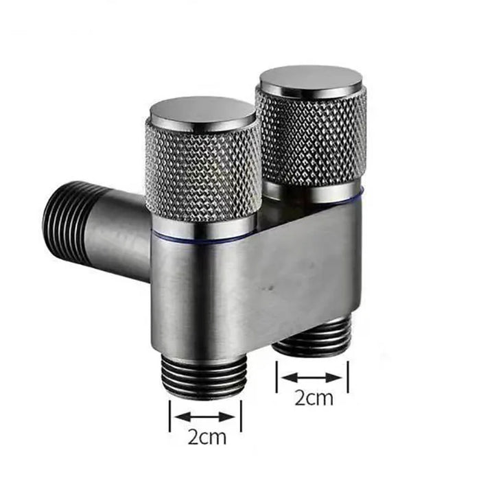 Dual Flow Pro – 2-in-1 Wandarmatur für Toilette und Waschmaschine Karnz