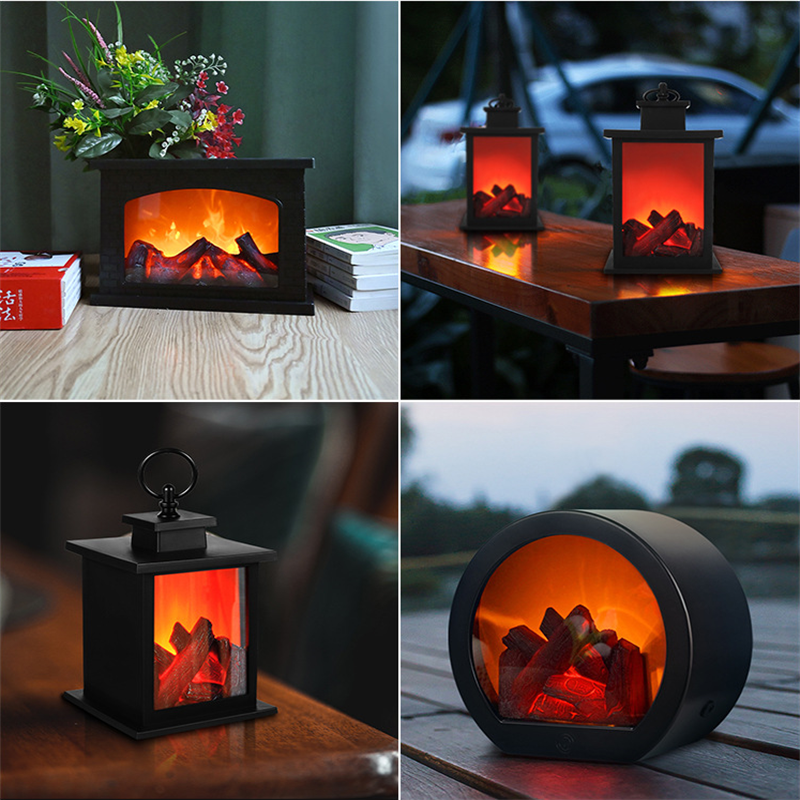 Inferno Tragbarer Kamin Nachtlampe | Karnz