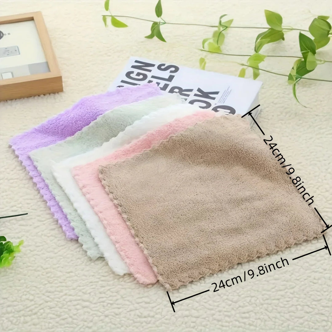 20er-Set Waschlappen | Weich, schnelltrocknend & kompakt – 100 % Polyester | Karnz