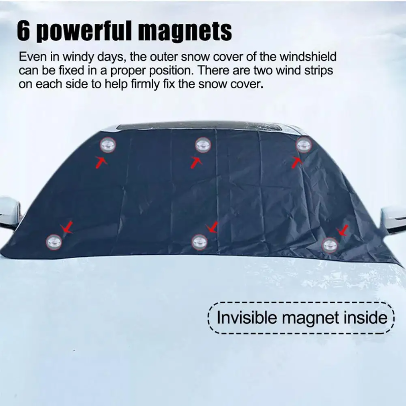 AllWeather Shield – Magnetische Windschutzscheibenabdeckung für Auto, Anti-Reif & UV | Karnz