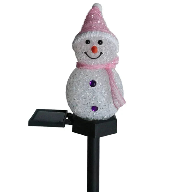 Solarbetriebene Schneemannlampe - SolarSnow | Karnz