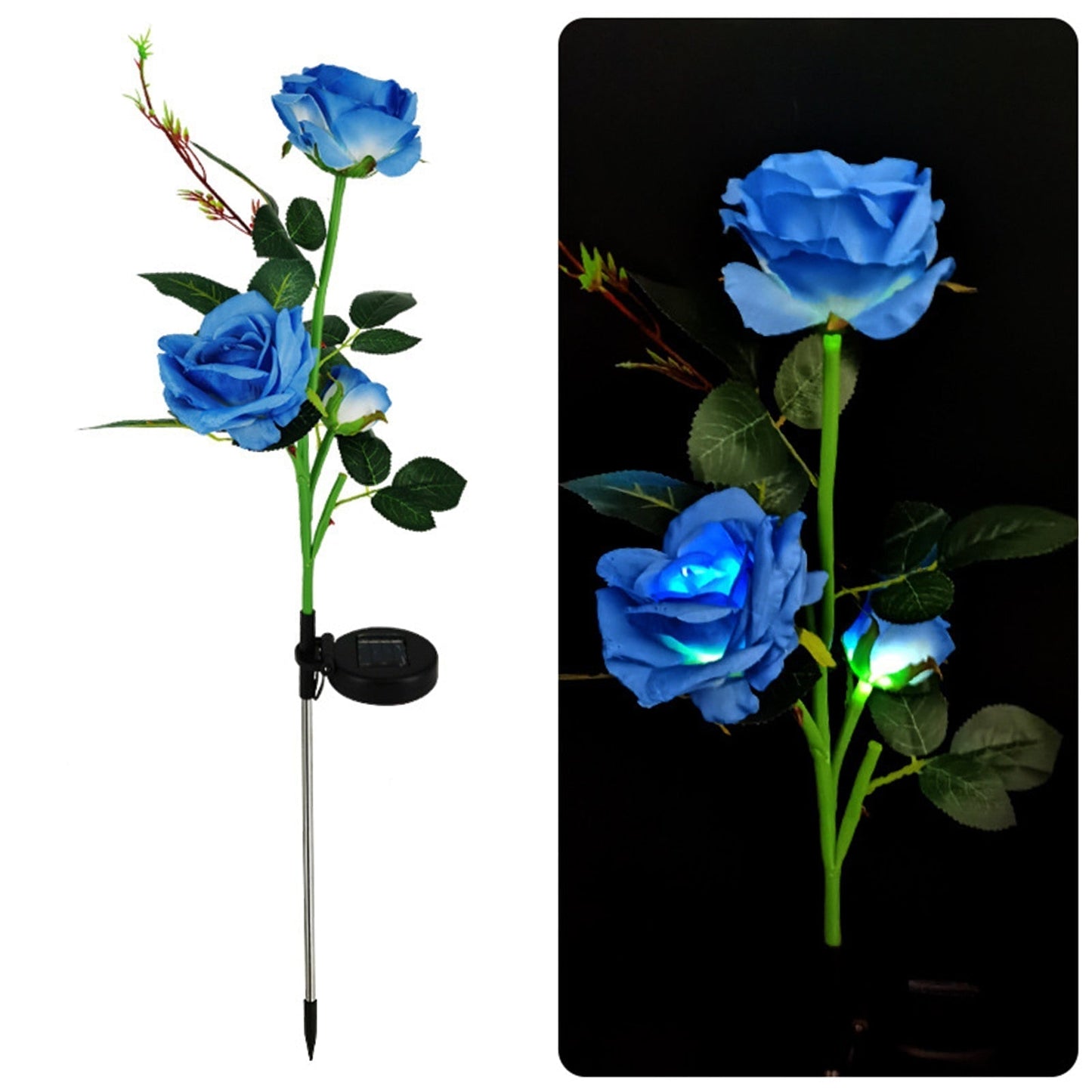 LED Solar Rose Decorative Light | Karnz