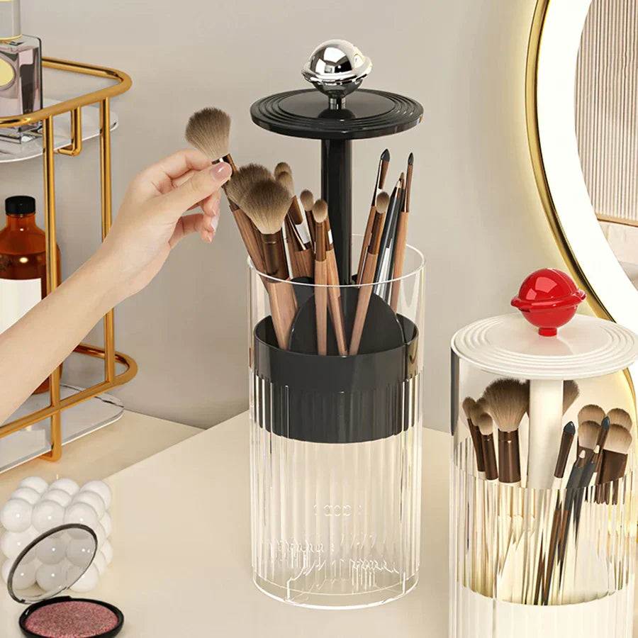 Auto Lift & Luxus Makeup Pinsel Organizer | Karnz