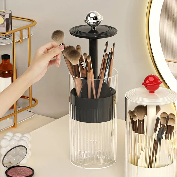 Auto Lift & Luxus Makeup Pinsel Organizer | Karnz