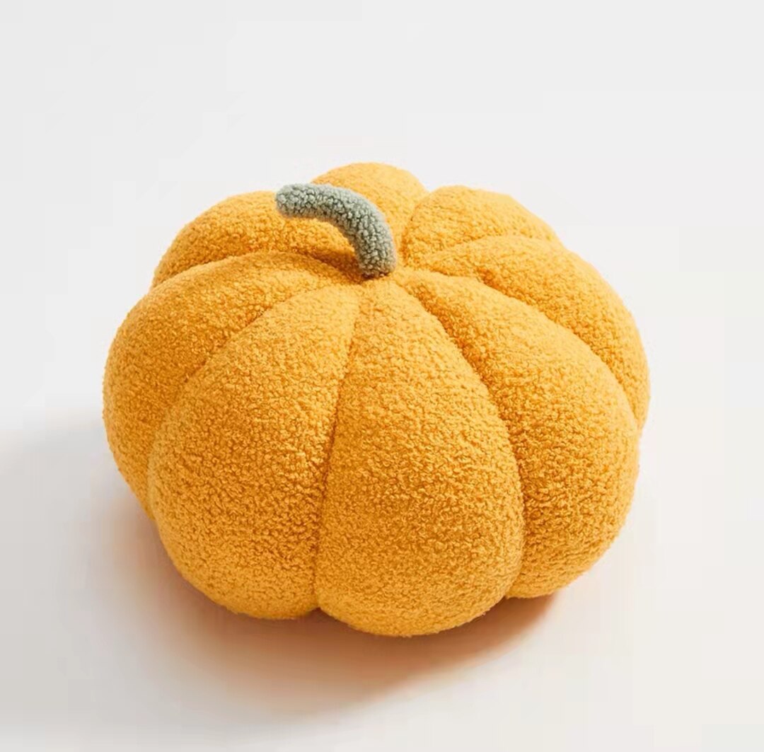 Fluffy Pumpkin Kissen | Karnz