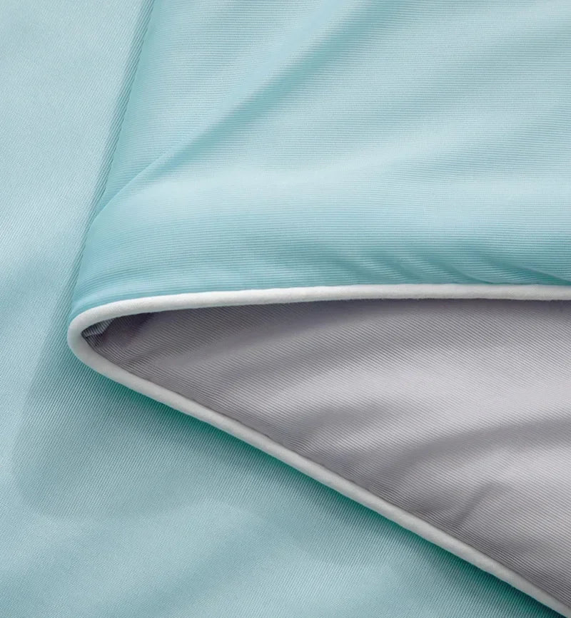 Air Condition Sommerdecke — Pure Color Eis-Seide Kühlende Decke, Leicht & Glatt Twin/Kingsize Bettdecke | Karnz