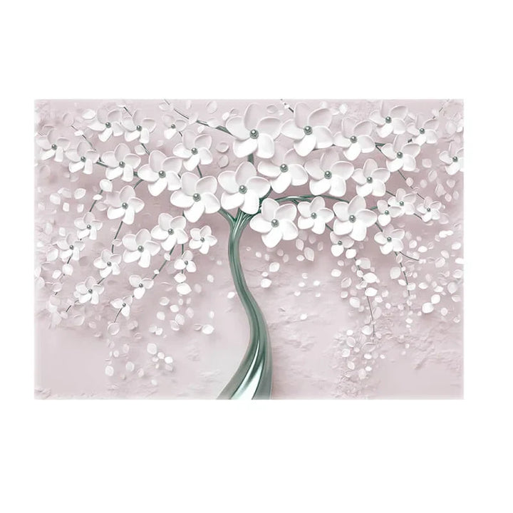 Abstract Floral Big Blossom Petal Tree Wandkunst Feine Kunst Leinwanddrucke Bild Für Wohnzimmer Schlafzimmer Salon Kunst Dekor | Karnz