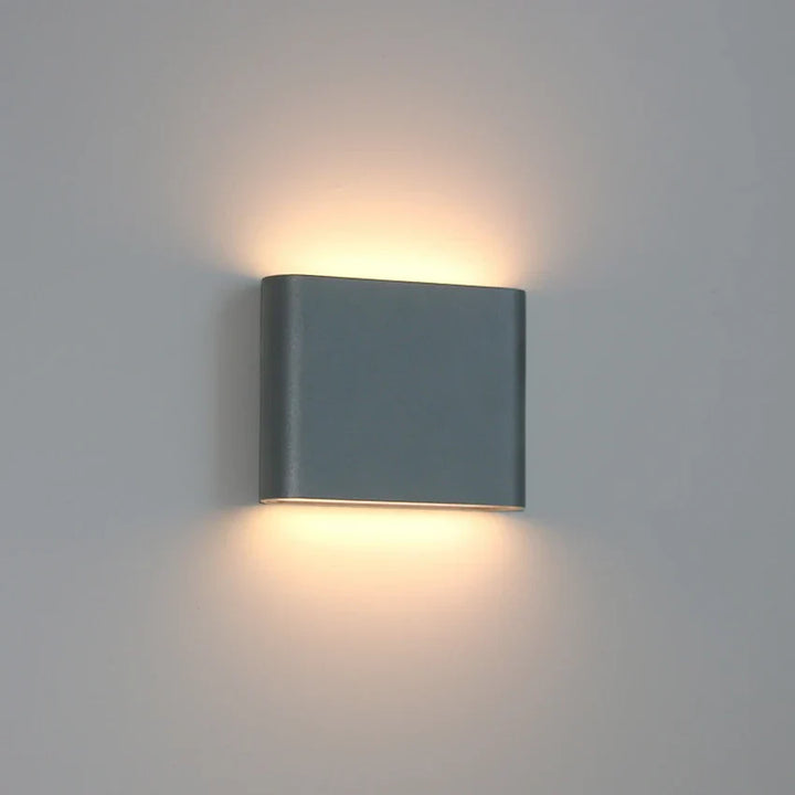 Wetterfeste LED Wandleuchte, Robuste Dekorative Wandlampe für Innen- und Außenbereich | Karnz