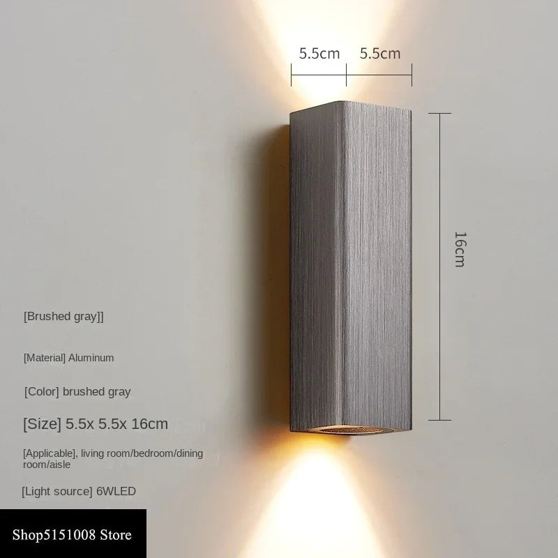 LumiGlow - Stilvolle LED-Wandlampe mit Warm- und Kaltlicht | Karnz