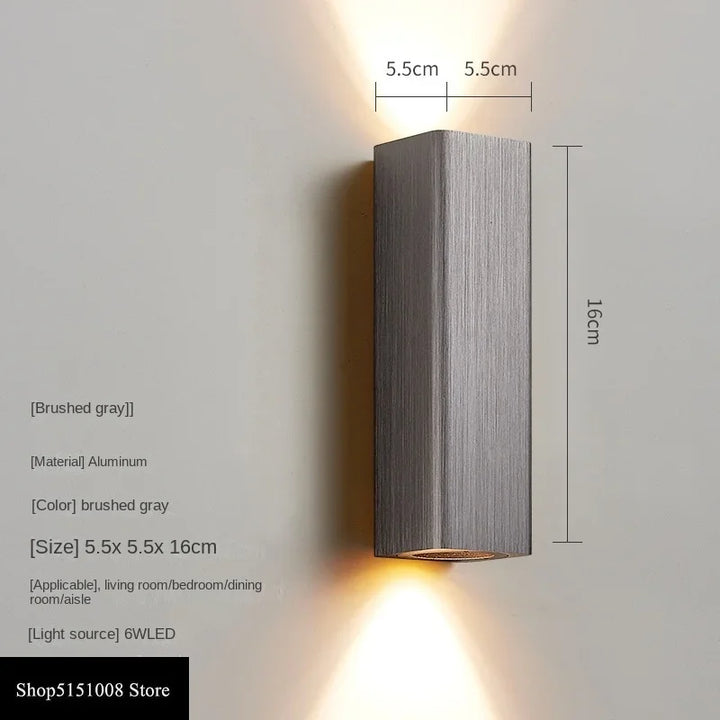 LumiGlow - Stilvolle LED-Wandlampe mit Warm- und Kaltlicht | Karnz