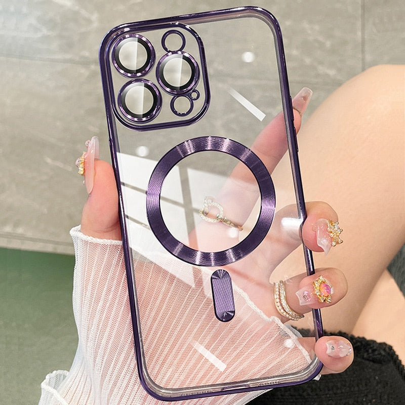 Karnz | Sky Klar Transparent Silikon iPhone Hülle