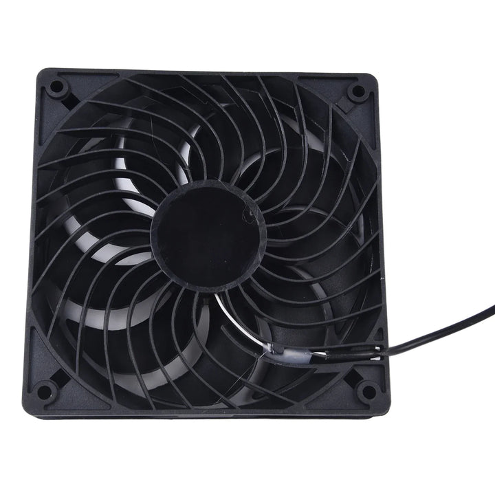 Karnz | AirSol Duo Belüftungssystem | Solarbetriebene Dual-Abluftventilatoren | 10W | Für Gewächshaus, Tierstall & Außenanwendungen
