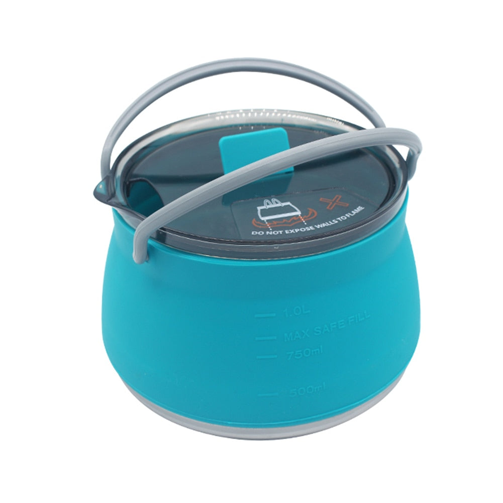 Reise Go Multifunktionaler Zusammenklappbarer Outdoor Wasserkocher | Karnz