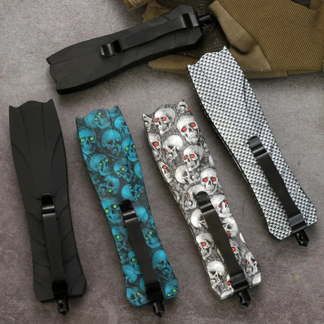Premium Ergonomisches EDC Multitool Selbstverteidigungsmesser | Karnz
