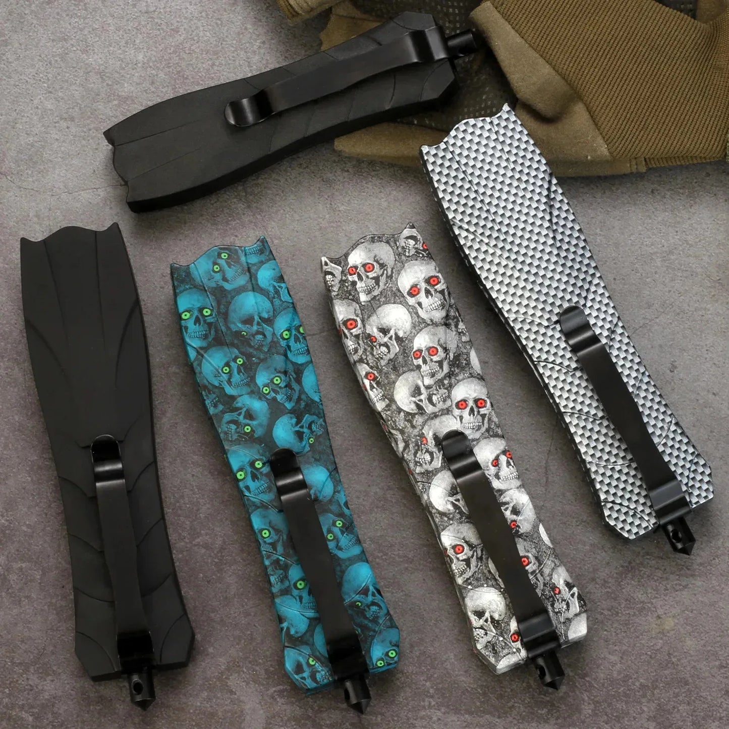 Premium Ergonomisches EDC Multitool Selbstverteidigungsmesser | Karnz