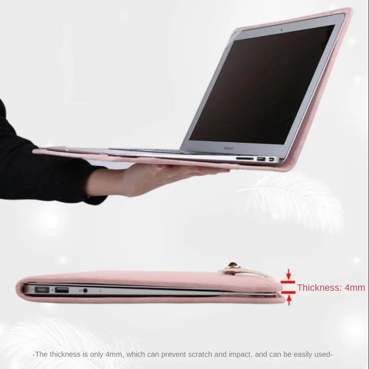 Karnz | Schützende Kreative Pink Laptop Tasche Hülle