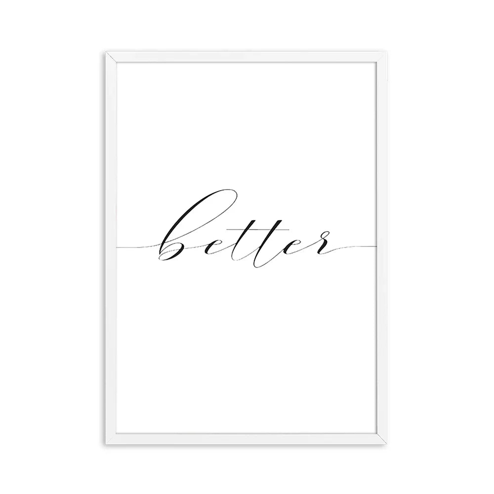 Lovers Zitat Wandkunst Schwarz Weiß Minimalistisch Typografische Poster Feine Kunst Leinwanddrucke Bild Für Schlafzimmer Wohnzimmer Kunst Dekor | Karnz