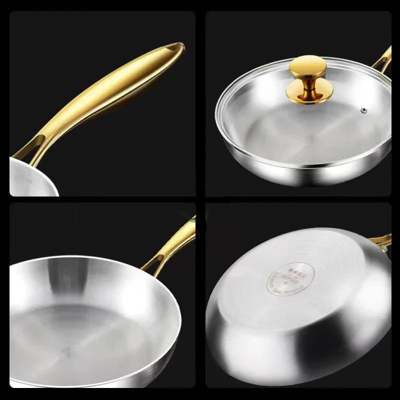 ChefSteel – Professionele RVS Koekenpan voor Gas & Inductie | Karnz