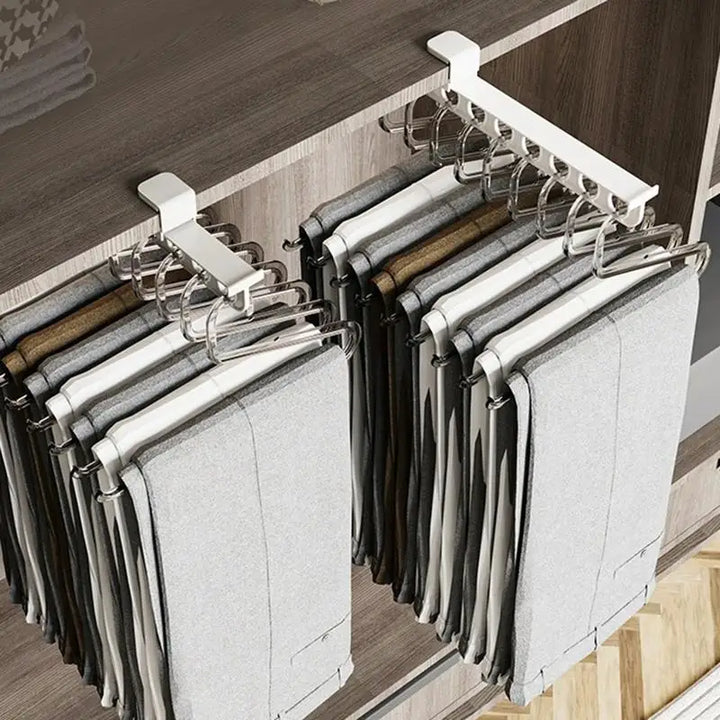 Ausziehbare Kleiderstange Kleiderschrank Organizer Kleiderbügel