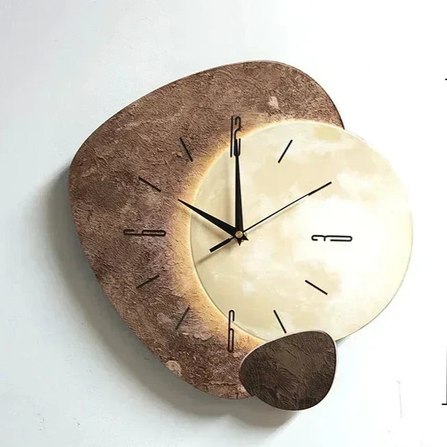 Sandsberg | Moderne Wanduhr | Leises Quarz-Uhrwerk