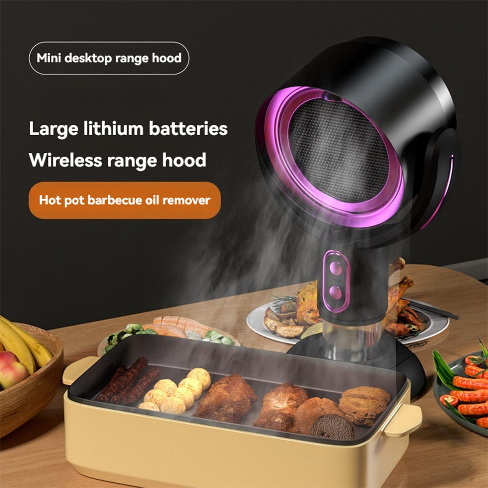 SmokeAway Venti – Tragbarer Luftreiniger-Ventilator mit Ionentechnologie und USB-Ladegerät