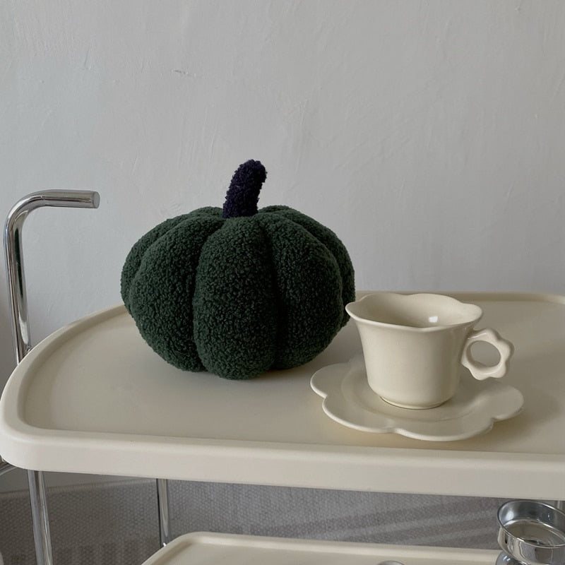 Weiche Kürbis Plüsch Halloween Kissen