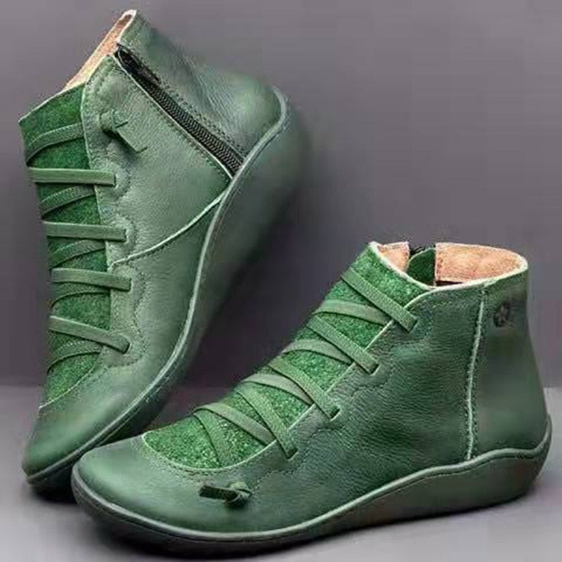 Leder - Bequeme Damenstiefel