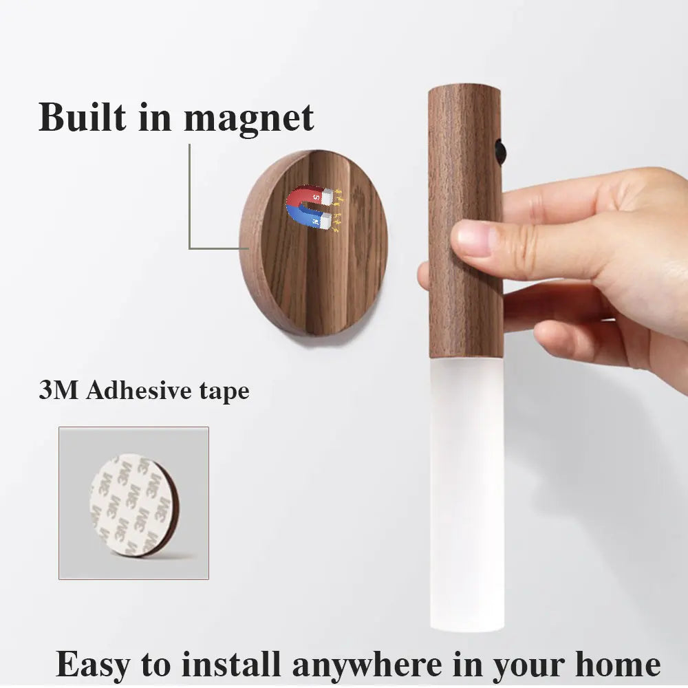 Magnetisches LED-Bewegungsmelder-Nachtlicht | Karnz