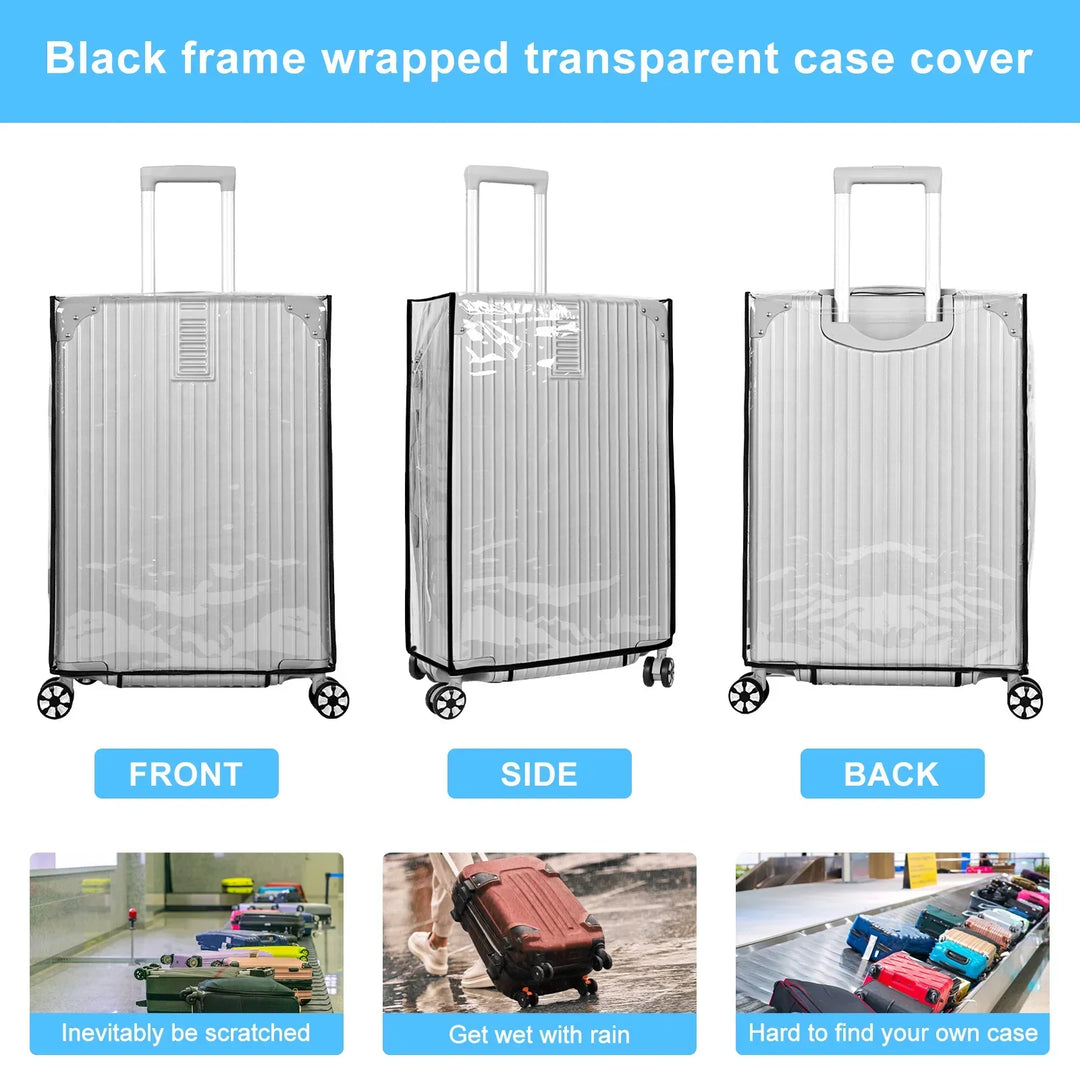 Transparente, wasserdichte Trolley-Abdeckung