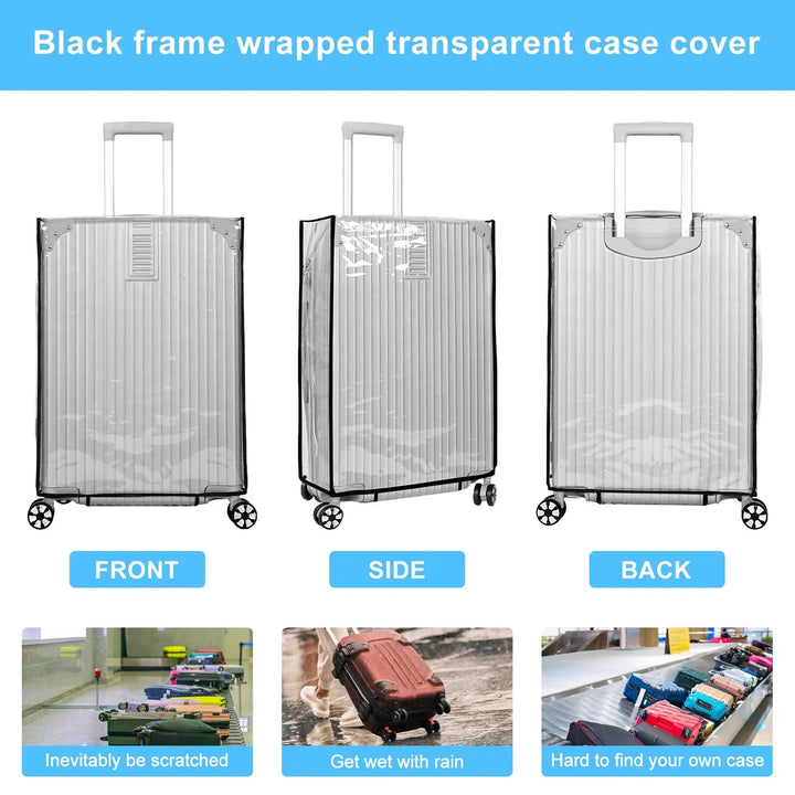 Transparente, wasserdichte Trolley-Abdeckung