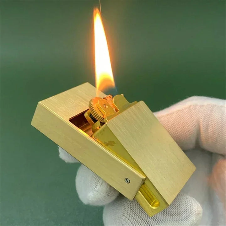 Zeitloser Messing-Streichholzschachtel Handgemachter Kerosin Feuerzeug | Karnz