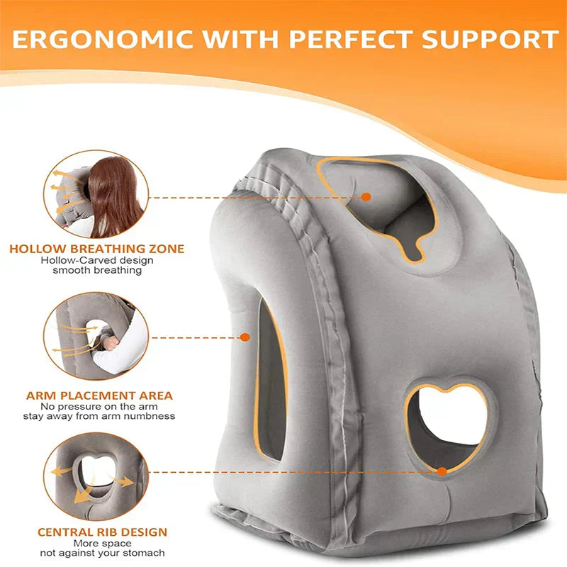 ComfortRest Reisekissen | Ergonomisches Reisekissen für Nacken und Kopf | Kompakt und leicht