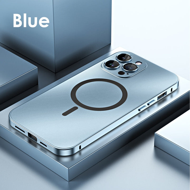 Karnz |  Metall Hülle mit Kameraschutz - iPhone