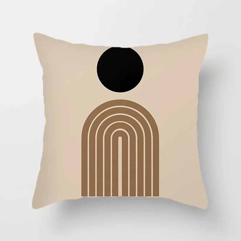 Moderne Kunst Abstraktes Muster Dekokissenbezüge Kreative Linien Sofa Stuhl Kissenhüllen Dekokissen Fall Home Office Dekor | Karnz