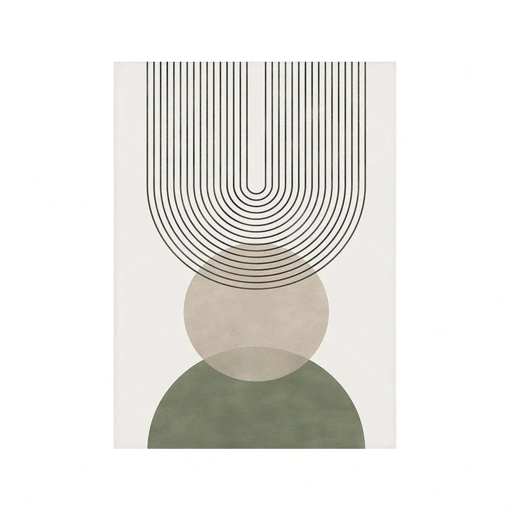 Salbeigrün Beige Minimalistische Abstrakte Botanische Wandkunst Feine Kunst Leinwanddrucke Bilder Für Wohnzimmer Esszimmer Nordische Wohnkultur | Karnz