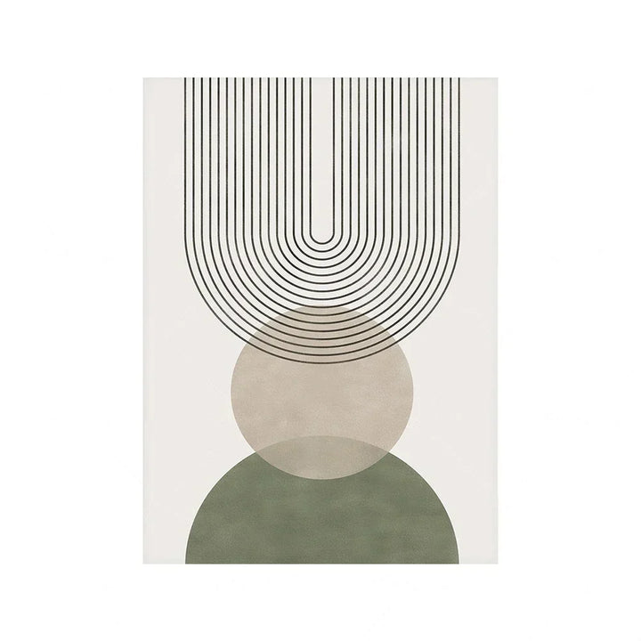 Salbeigrün Beige Minimalistische Abstrakte Botanische Wandkunst Feine Kunst Leinwanddrucke Bilder Für Wohnzimmer Esszimmer Nordische Wohnkultur | Karnz