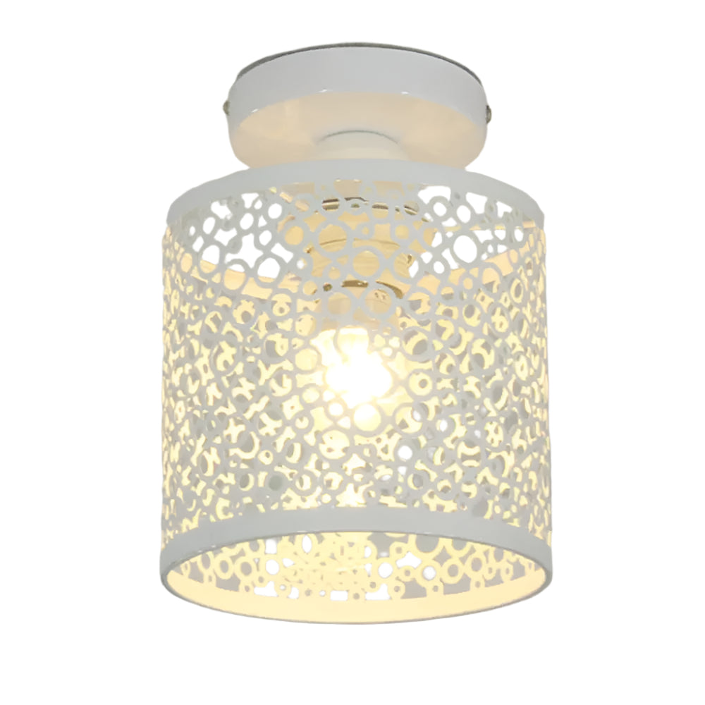 Industrielle Loftlampe mit offenem Rahmen im Vintage-Stil Karnz