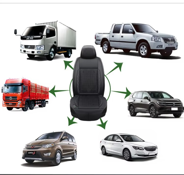 Universal Auto-Sitzbelüftungskissen – Atmungsaktive Kühl-Sitzauflage für Sommerkomfort | Karnz