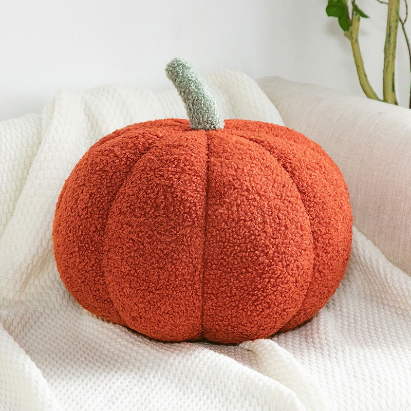 Weiche Kürbis Plüsch Halloween Kissen