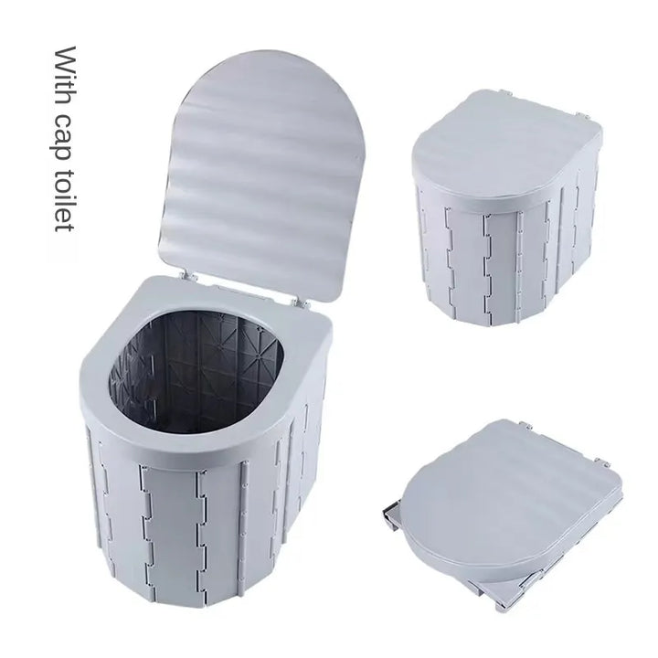 Bequeme Reise Faltbare Camping-Toilette | Karnz