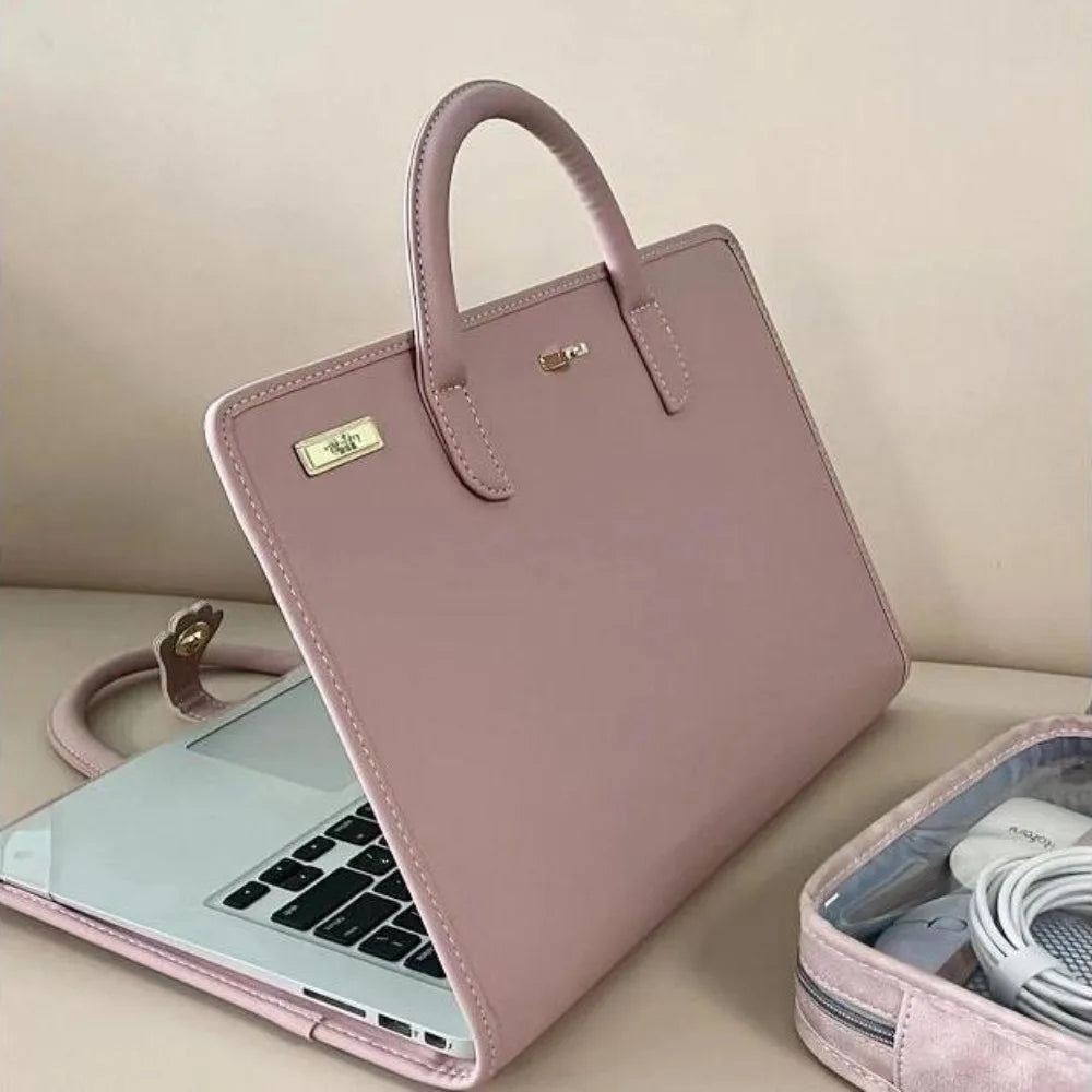Karnz | Schützende Kreative Pink Laptop Tasche Hülle