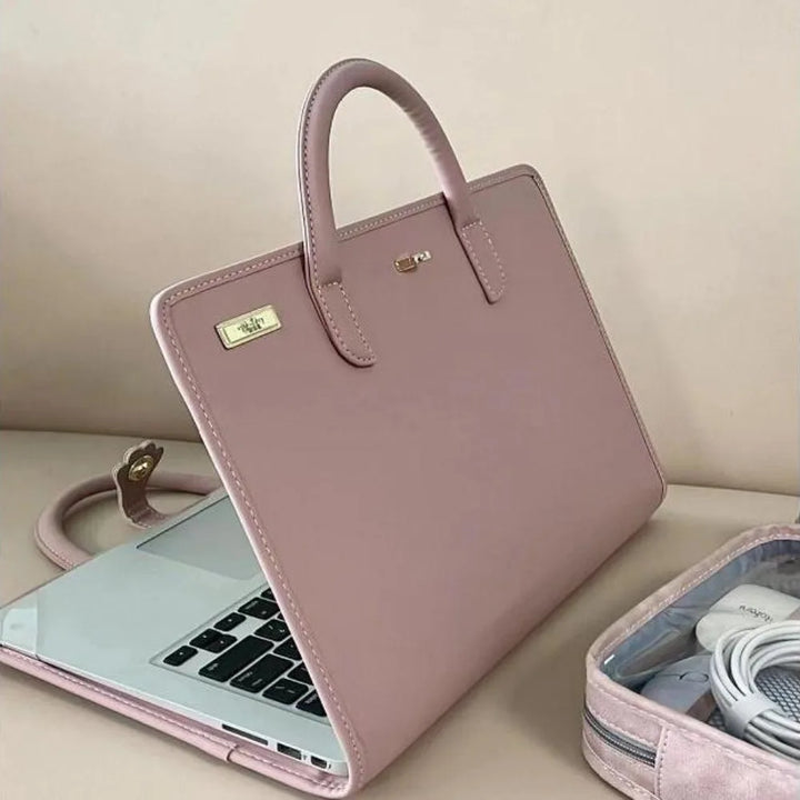 Karnz | Schützende Kreative Pink Laptop Tasche Hülle