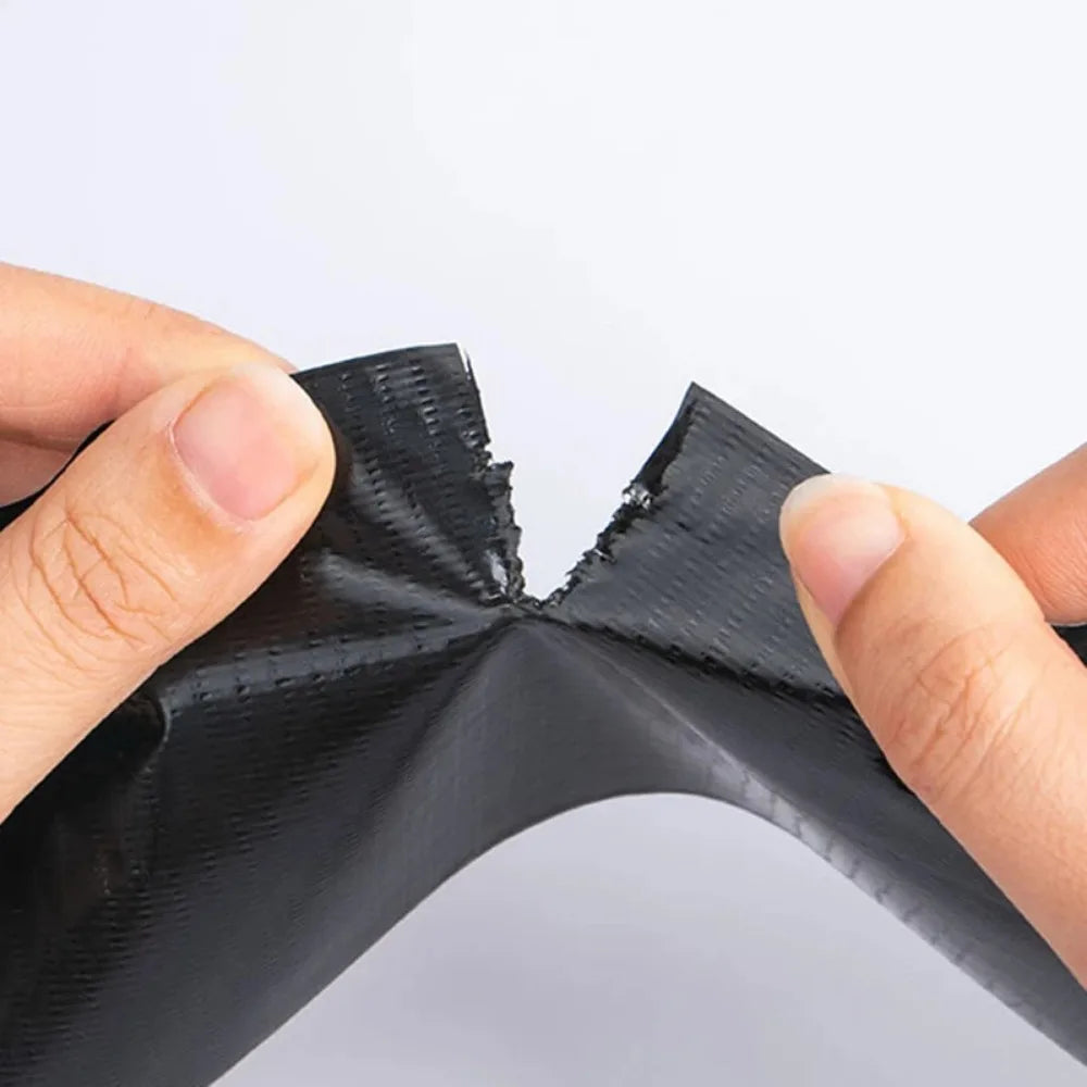 Karnz | LederFixx Selbstklebendes Lederreparaturband | PU-Material | Wasserdicht & Zuschneidbar | 5 cm × 5/10/20 m & 10 cm × 10 m | Schwarz