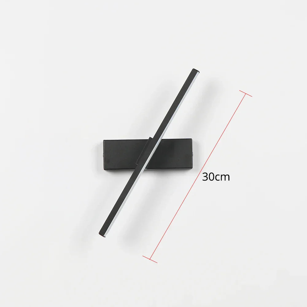 Karnz | AuroLite Verstellbare LED-Wandleuchte | 330° Schwenkbar | Modernes Design für Schlafzimmer & Wohnzimmer | Aluminium