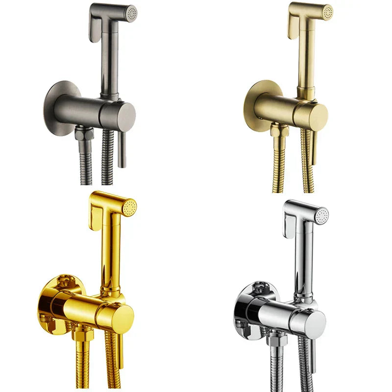 Karnz | Always Clean Wandmontiertes Bidet Spray Wasserhahn Set
