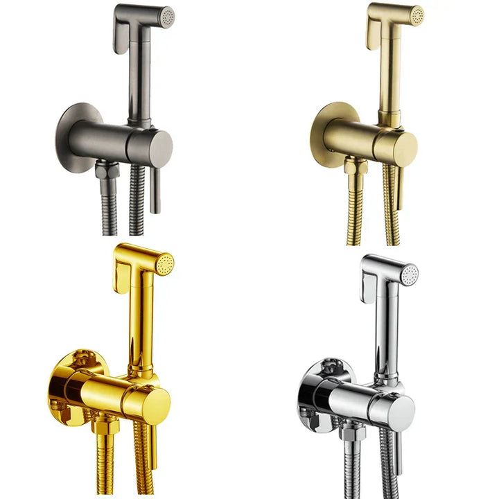 Karnz | Always Clean Wandmontiertes Bidet Spray Wasserhahn Set