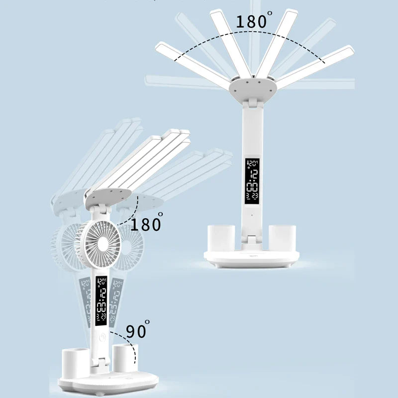 Multifunktionale 3 in 1 Schreibtisch LED Lampe | Karnz
