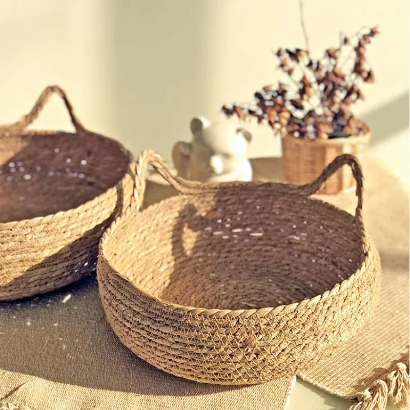 Rattan-Katzenbett handgewebt & waschbar Karnz